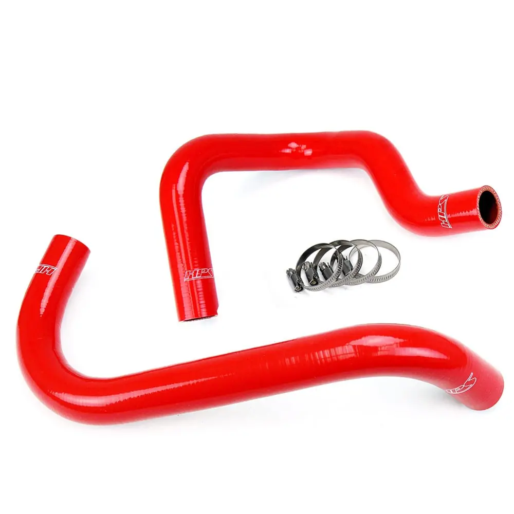 Hps Red 3-Ply Silicone Radiator Coolant Hose Kit For 95-04 Toyota Tacoma 2.4L 4Cyl 1