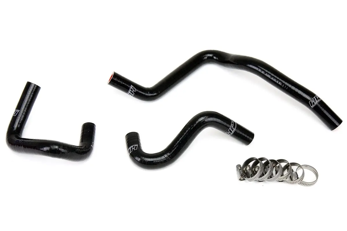 Hps Black Silicone Engine Oil Cooler Coolant Hose Kit For 350Z Fx35 M35 G35 3.5L Vq35de 1