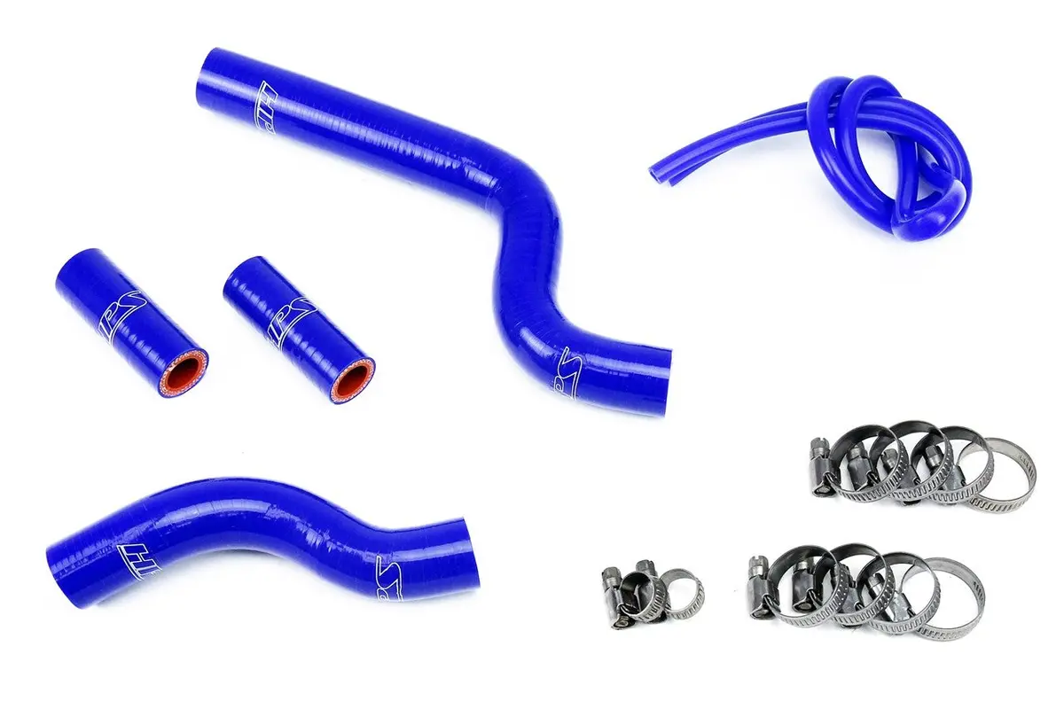 Hps Blue 3-Ply Silicone Radiator Coolant Hose Kit For 03-18 Yamaha Yz250 / 16-18 Yz250x 2 Stroke 1