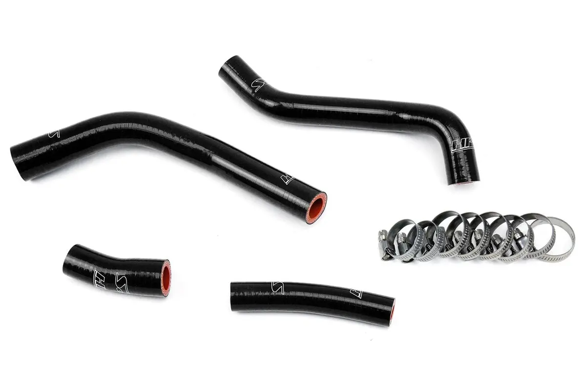 Hps Black Reinforced Silicone Radiator Coolant Hose Kit For Yamaha 14-17 Yz450f 1