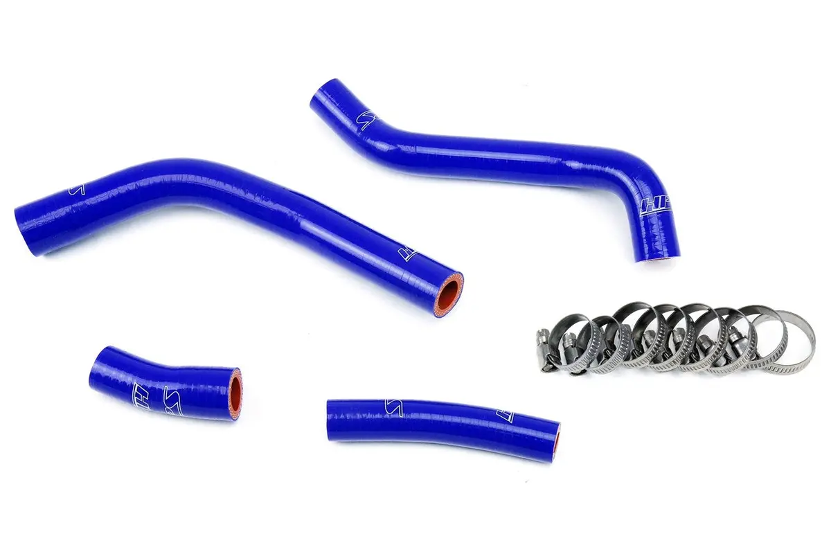 Hps Blue Reinforced Silicone Radiator Coolant Hose Kit For Yamaha 14-17 Yz450f 1