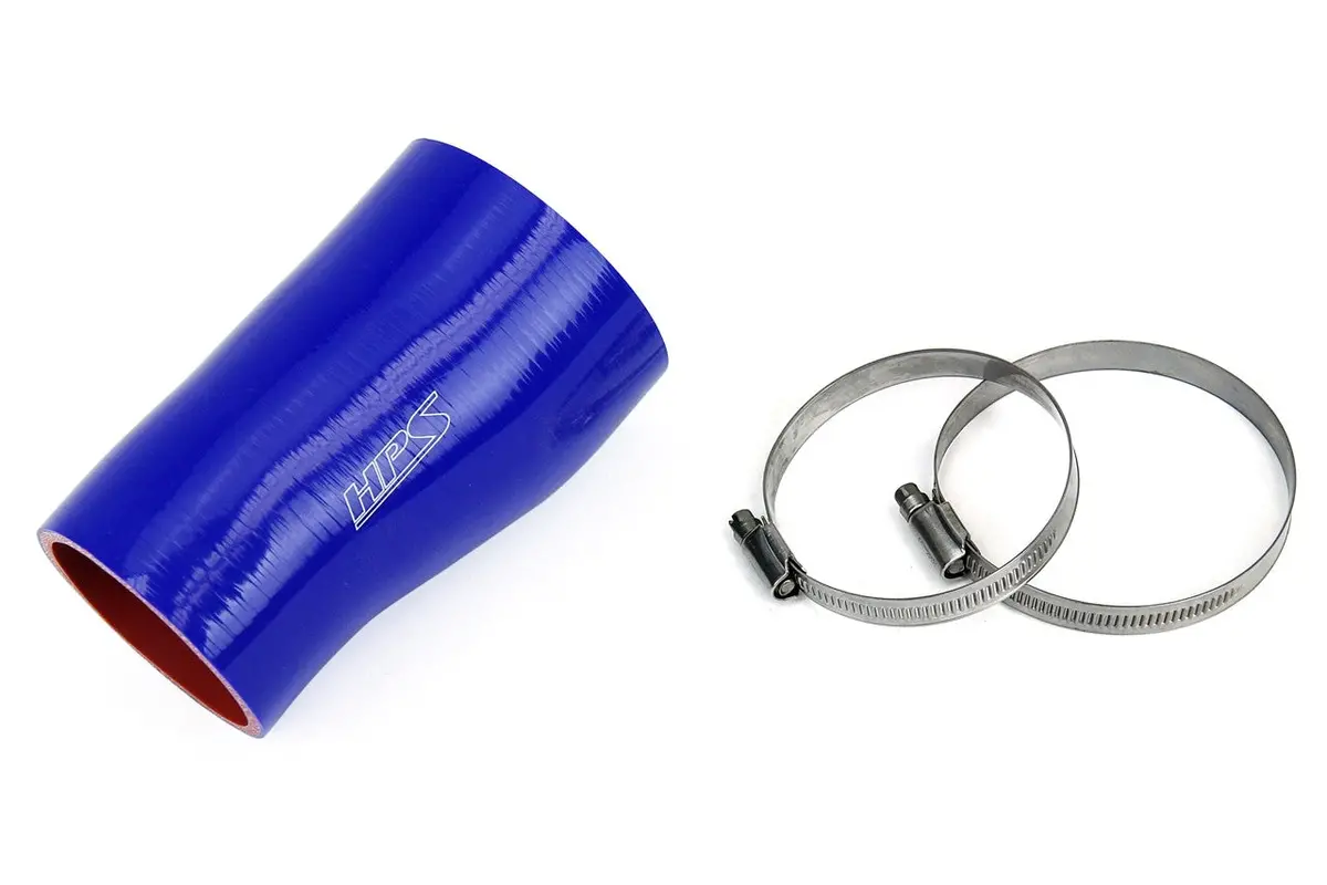 Hps Blue Silicone Post Maf Air Intake Hose Kit For 17-21 Civic Type-R 2.0L Turbo 1