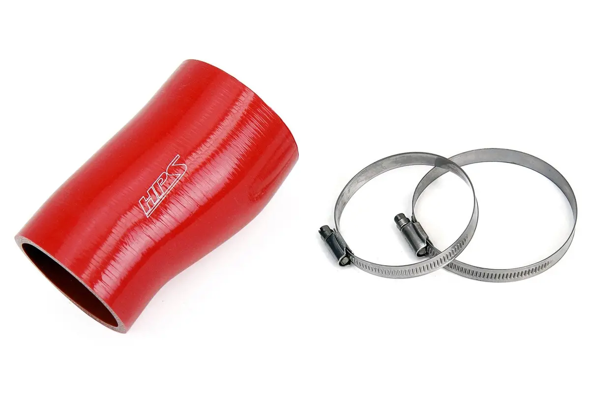 Hps Red Silicone Post Maf Air Intake Hose Kit For 17-21 Civic Type-R 2.0L Turbo 1