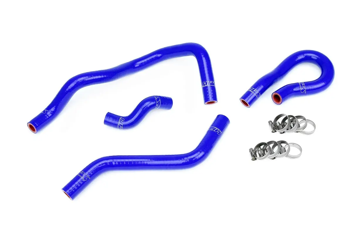 Hps Blue 3-Ply Silicone Heater Coolant Hose Kit For 96-00 Honda Civic Cx Dx Lx 1.6L D16 Sohc 1