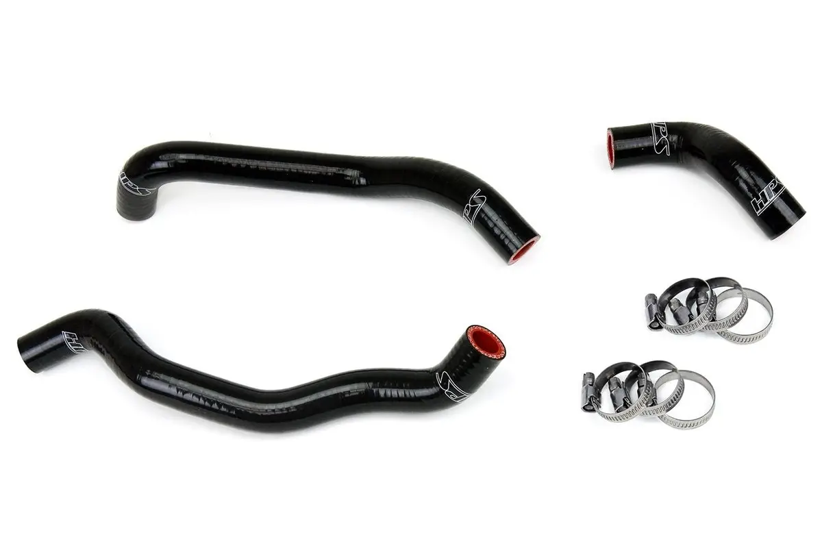 Hps Black 3-Ply Silicone Heater Coolant Hose Kit For Infiniti 06-09 M35 3.5L V6 1