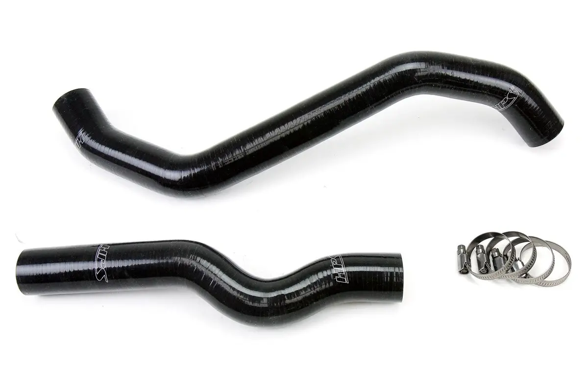 Hps Black 3-Ply Silicone Radiator Coolant Hose Kit For Infiniti 06-09 M35 3.5L V6 1