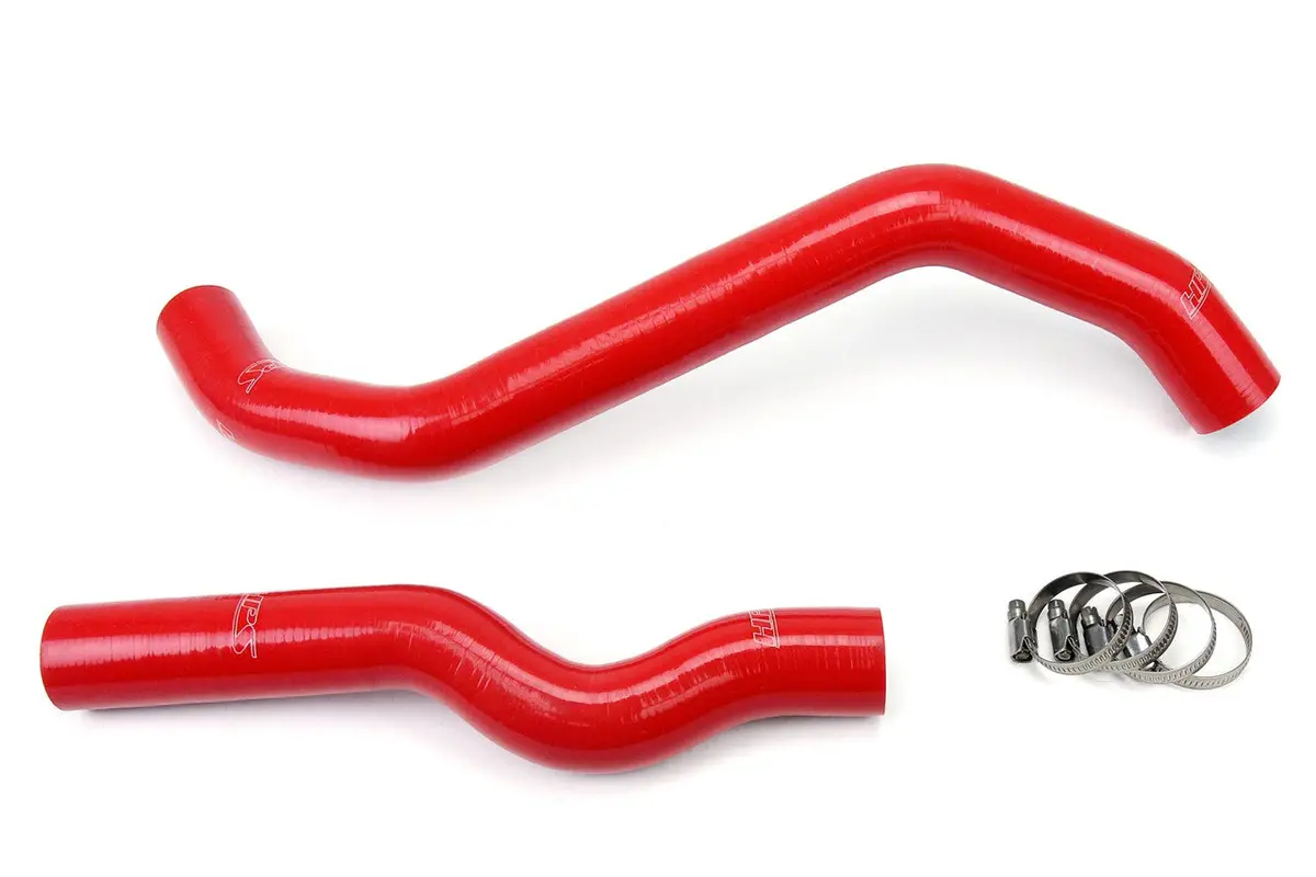 Hps Red 3-Ply Silicone Radiator Coolant Hose Kit For Infiniti 06-09 M35 3.5L V6 1