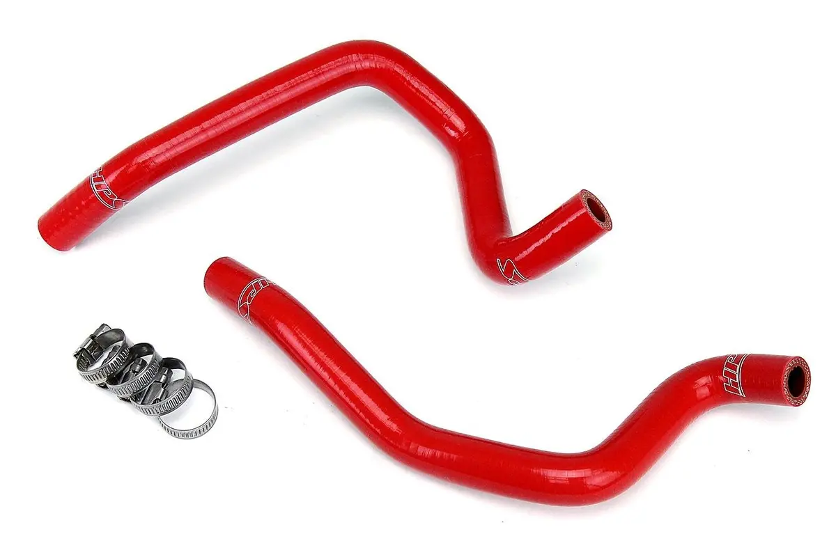 Hps Red 3-Ply Silicone Heater Coolant Hose Kit For 04 Subaru Impreza Wrx 2.0L Turbo 1