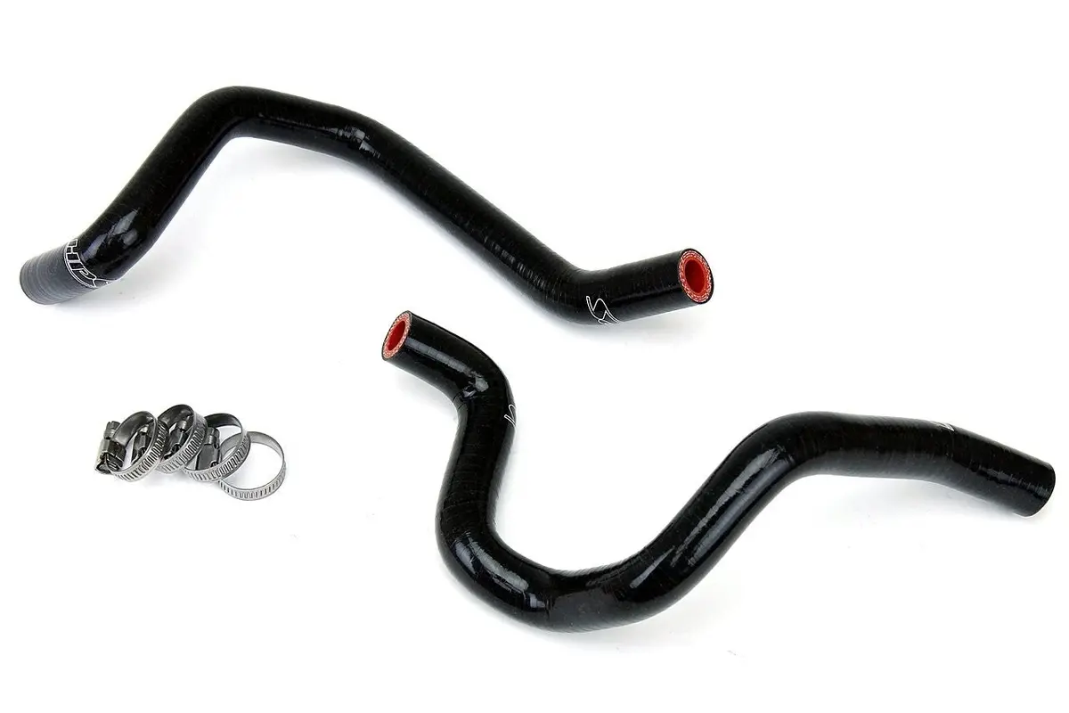 Hps Black 3-Ply Silicone Heater Coolant Hose Kit For 05-07 Subaru Impreza Wrx Sti 2.0L / 2.5L Turbo 1