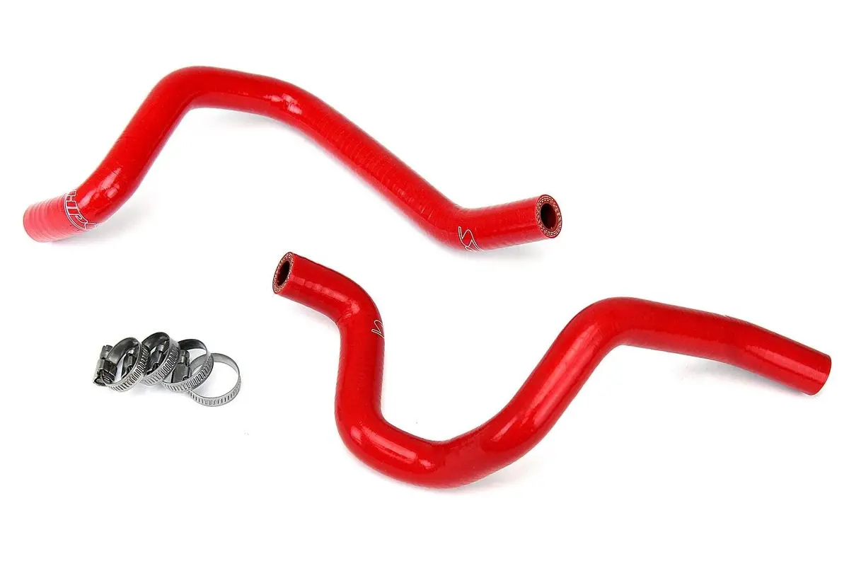 Hps Red 3-Ply Silicone Heater Coolant Hose Kit For 05-07 Subaru Impreza Wrx Sti 2.0L / 2.5L Turbo 1