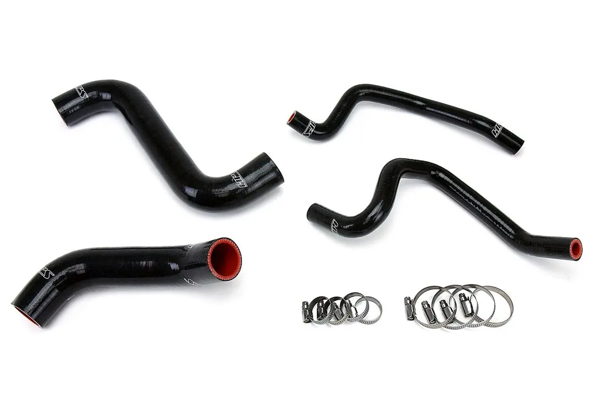 Hps Black 3-Ply Silicone Radiator/Heater Coolant Hose Kit For 02-03 Subaru Impreza Wrx 2.0L Turbo 1