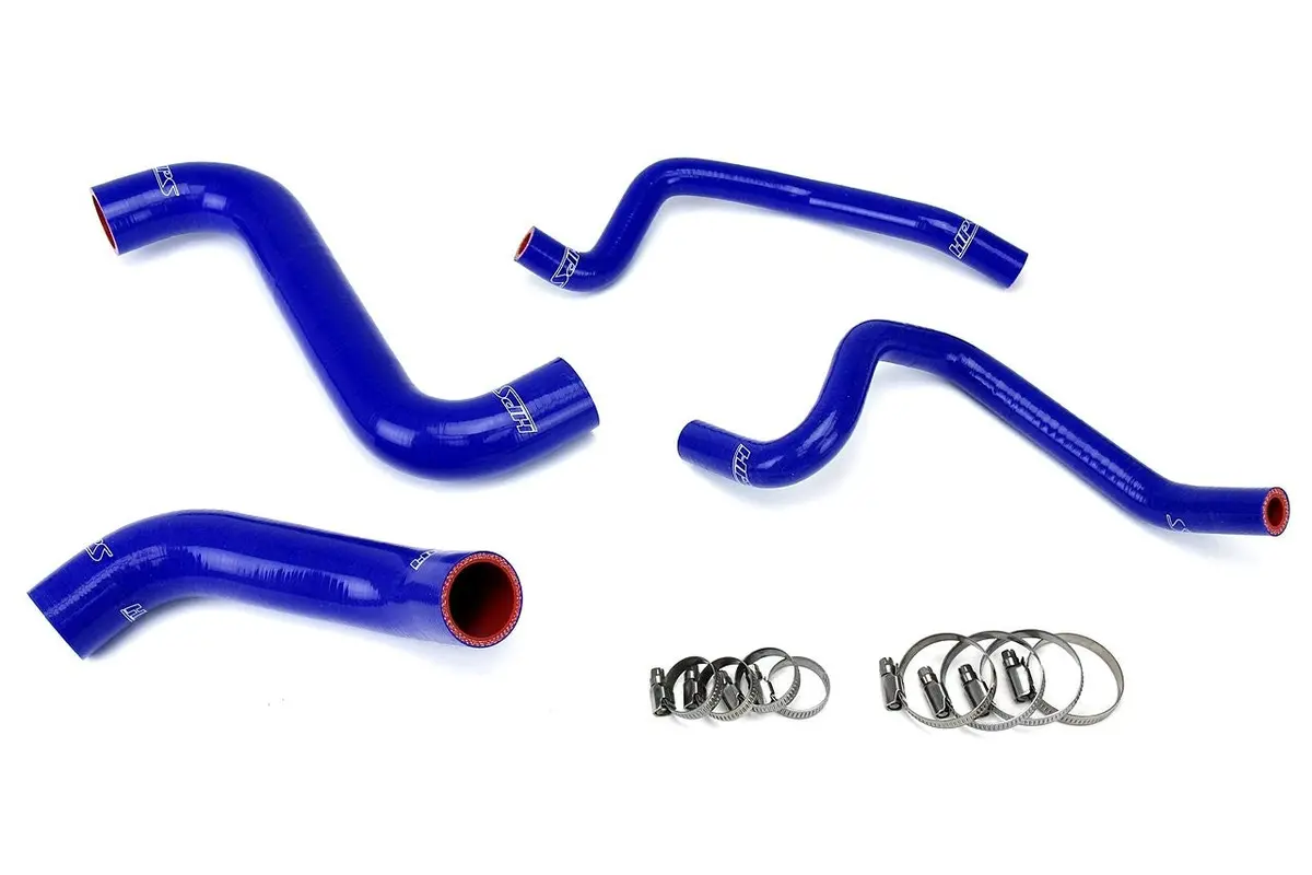 Hps Blue 3-Ply Silicone Radiator/Heater Coolant Hose Kit For 02-03 Subaru Impreza Wrx 2.0L Turbo 1