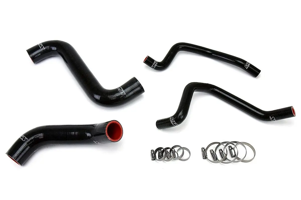 Hps Black 3-Ply Silicone Radiator/Heater Coolant Hose Kit For 04 Subaru Impreza Wrx 2.0L Turbo 1