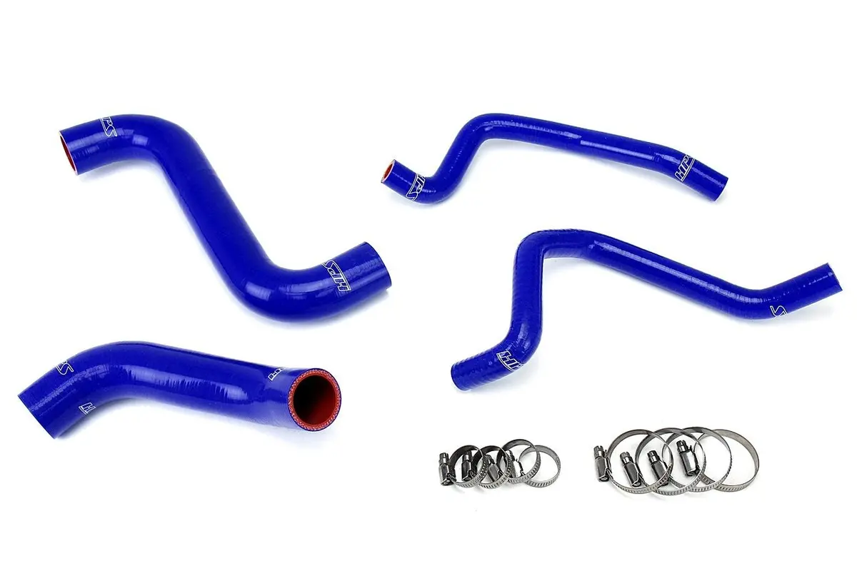 Hps Blue 3-Ply Silicone Radiator/Heater Coolant Hose Kit For 04 Subaru Impreza Wrx 2.0L Turbo 1