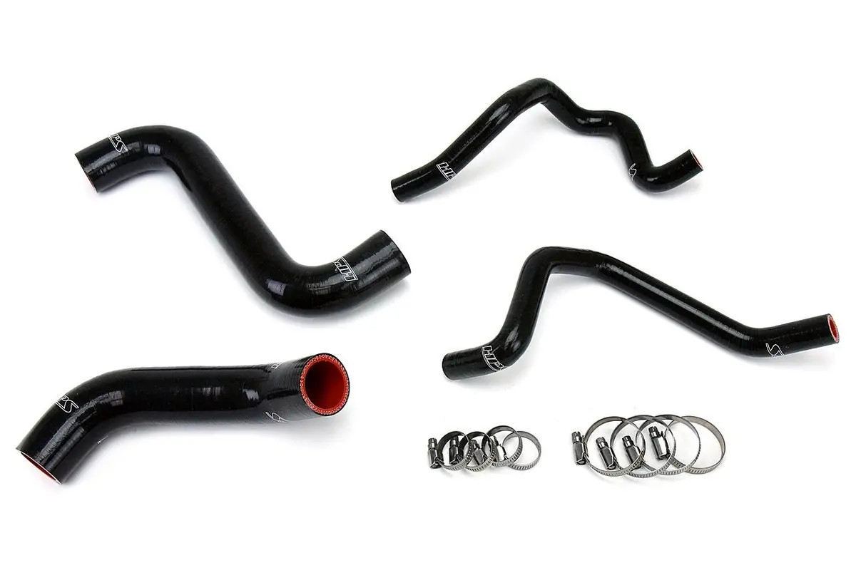 Hps Black 3-Ply Silicone Radiator/Heater Coolant Hose Kit For 05-07 Subaru Impreza Wrx Sti 2.0L 2.5L Turbo 1