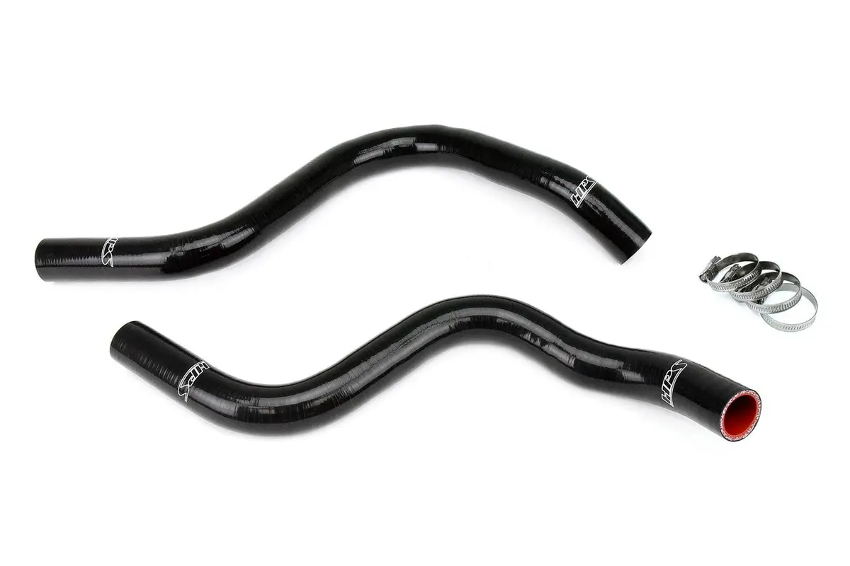 Hps Black 3-Ply Silicone Radiator Coolant Hose Kit For 06-08 Honda Ridgeline 3.5L V6 1