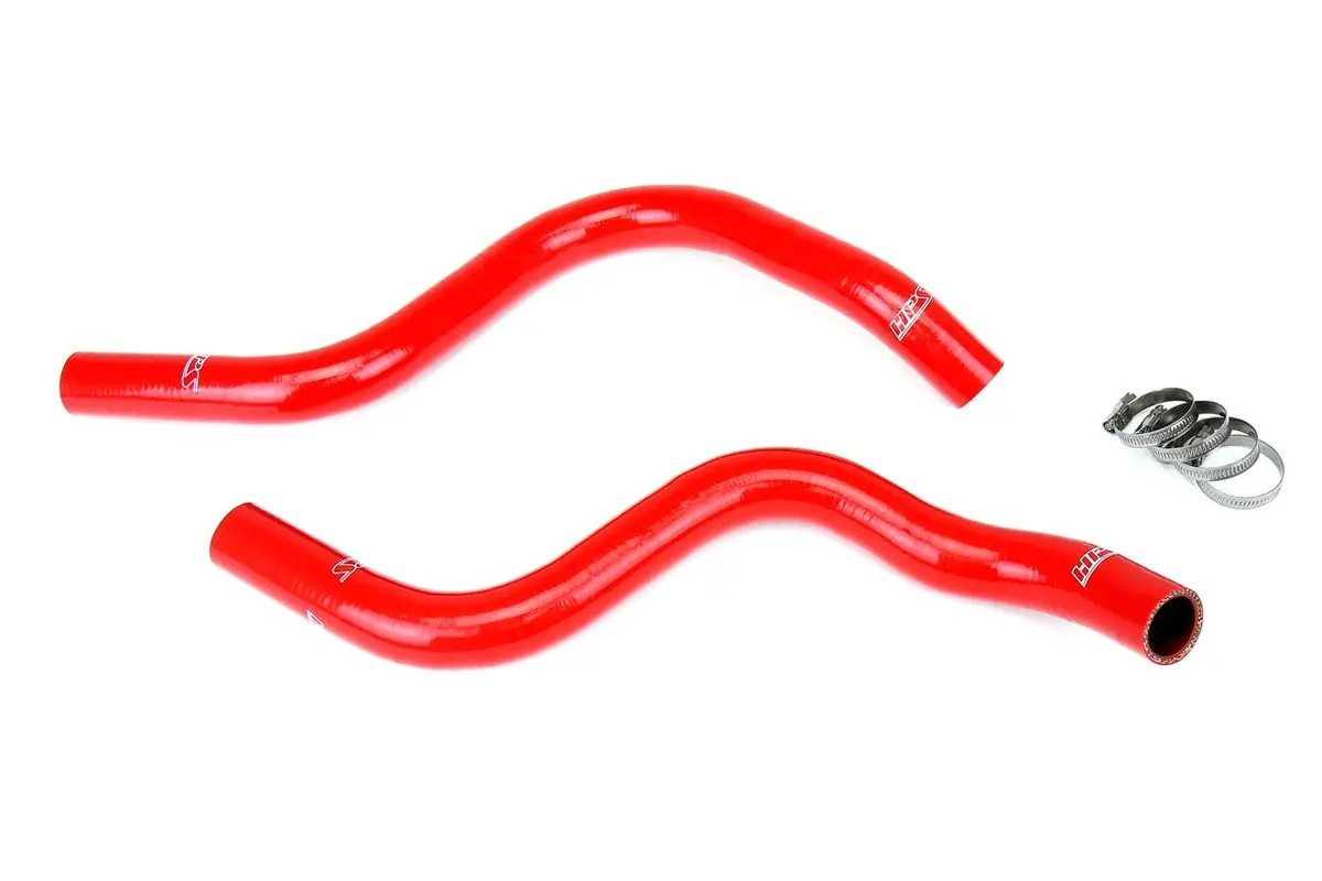 Hps Red 3-Ply Silicone Radiator Coolant Hose Kit For 06-08 Honda Ridgeline 3.5L V6 1