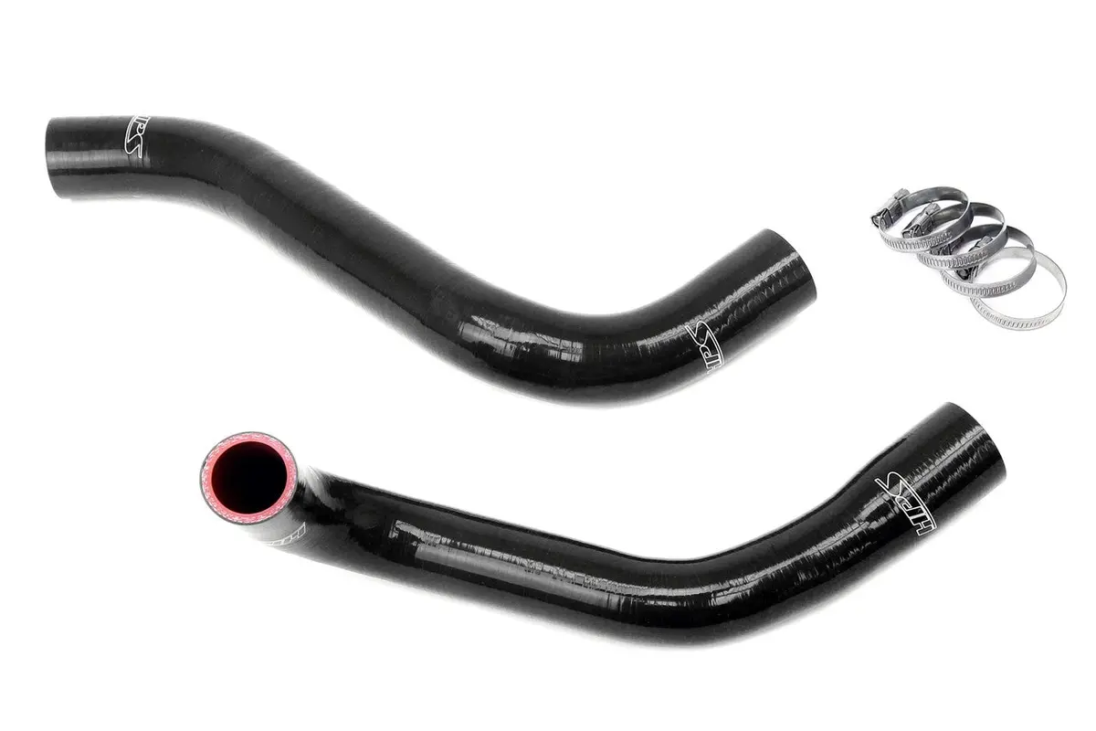 Hps Black 3-Ply Silicone Radiator Coolant Hose Kit For 05-10 Magnum Challenger Charger 300 3.5L V6 1