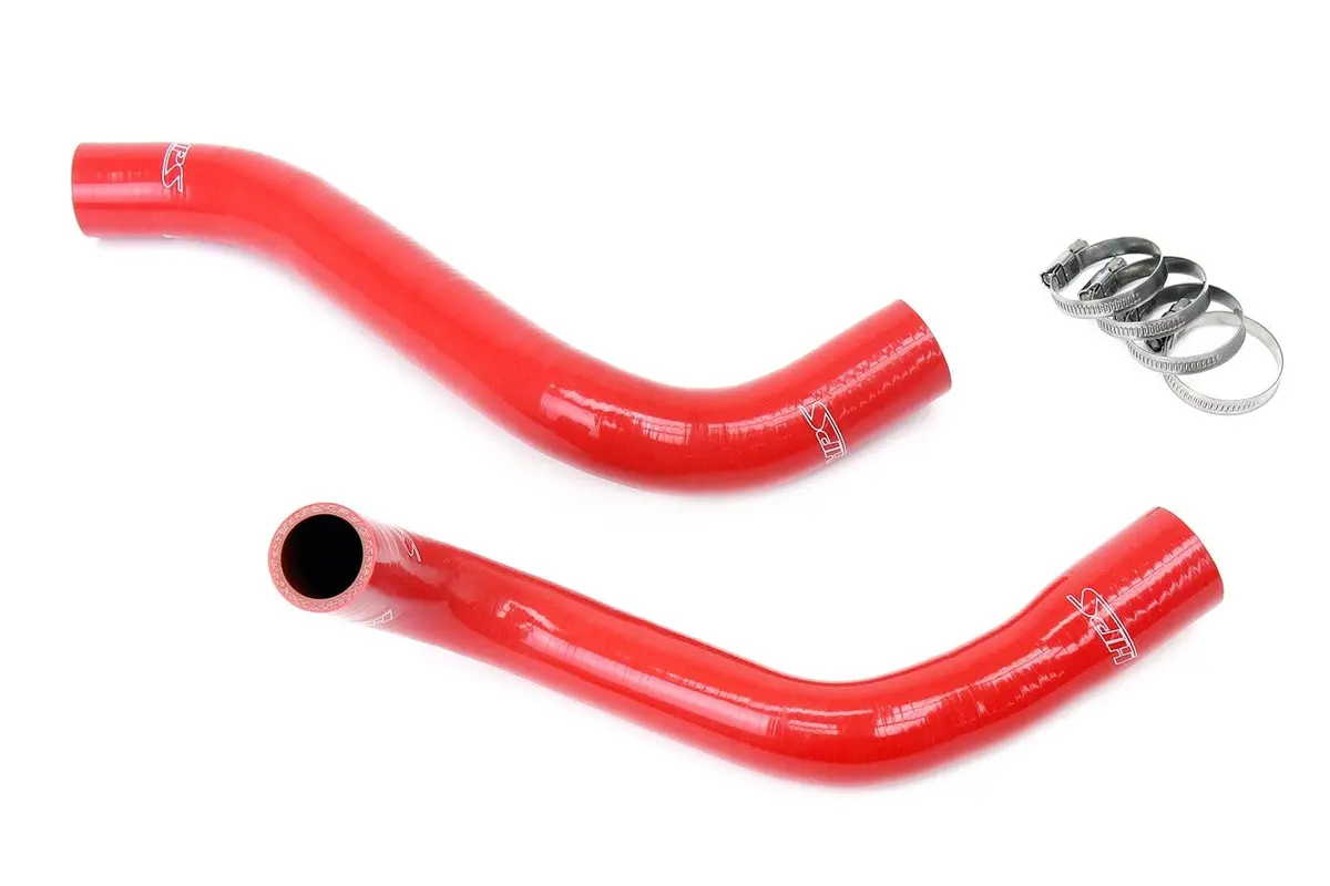 Hps Red 3-Ply Silicone Radiator Coolant Hose Kit For 05-10 Magnum Challenger Charger 300 3.5L V6 1