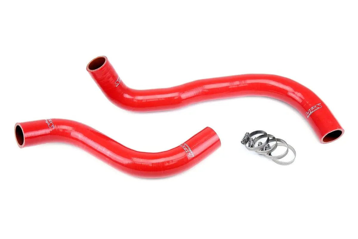 Hps Red 3-Ply Silicone Radiator Coolant Hose Kit For 01-05 Lexus Gs430 / 02-10 Sc430 4.3L V8 1