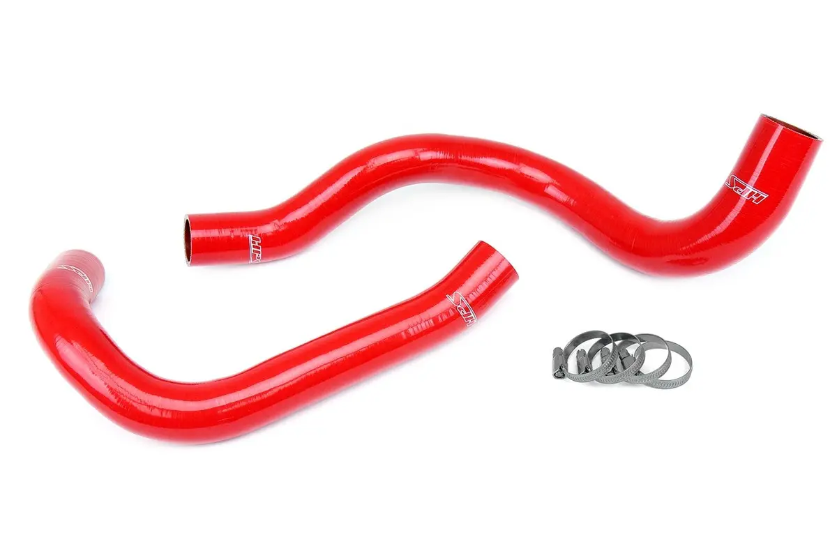 Hps Red 3-Ply Silicone Radiator Coolant Hose Kit For 99-04 Jeep Grand Cherokee Wj 4.0L I6 1