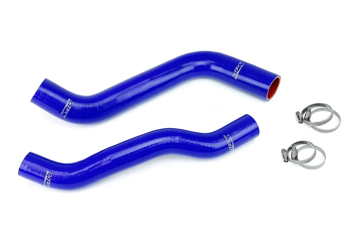 Hps Blue 3-Ply Silicone Radiator Coolant Hose Kit For 06-10 Jeep Commander / Grand Cherokee 3.7L V6 1