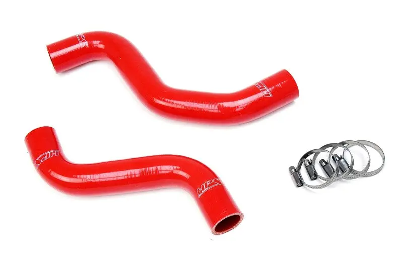 Hps Red 3-Ply Silicone Radiator Coolant Hose Kit For 95-04 Toyota Tacoma V6 3.4L Manual Transmission 1
