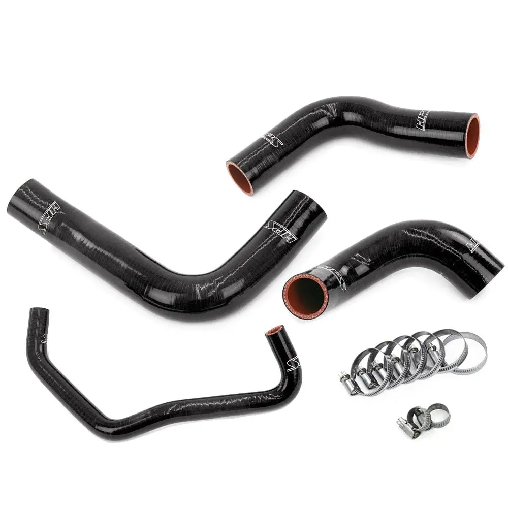 Hps Black 3-Ply Silicone Radiator Coolant Hose Kit For 16-20 Lexus Gs350 / 18-25 Rc300 / 18-25 Rc350 3.5L V6 1