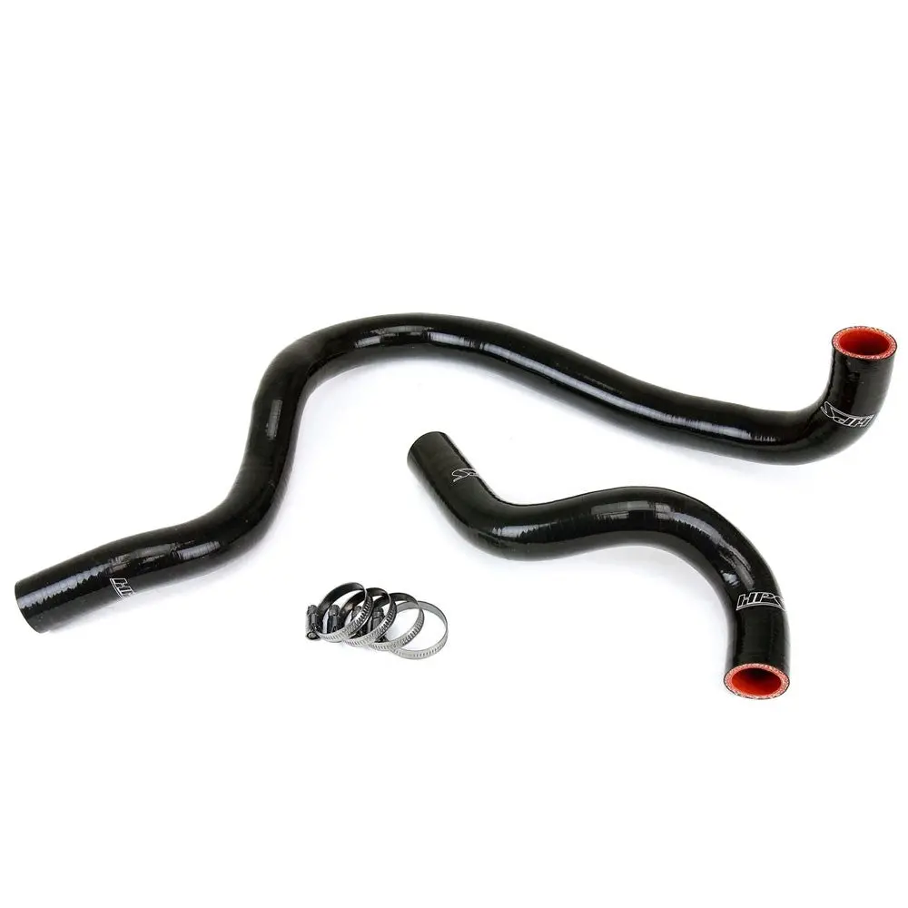 Hps Black 3-Ply Silicone Radiator Coolant Hose Kit For 97-01 Honda Prelude 2.2L 1
