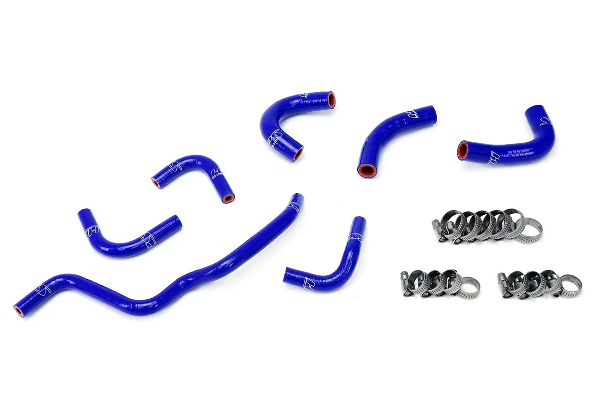 Hps Blue 3-Ply Silicone Oil Cooler/Throttle Body Coolant Hose For 06-09 Honda S2000 2.2L Ap2 1