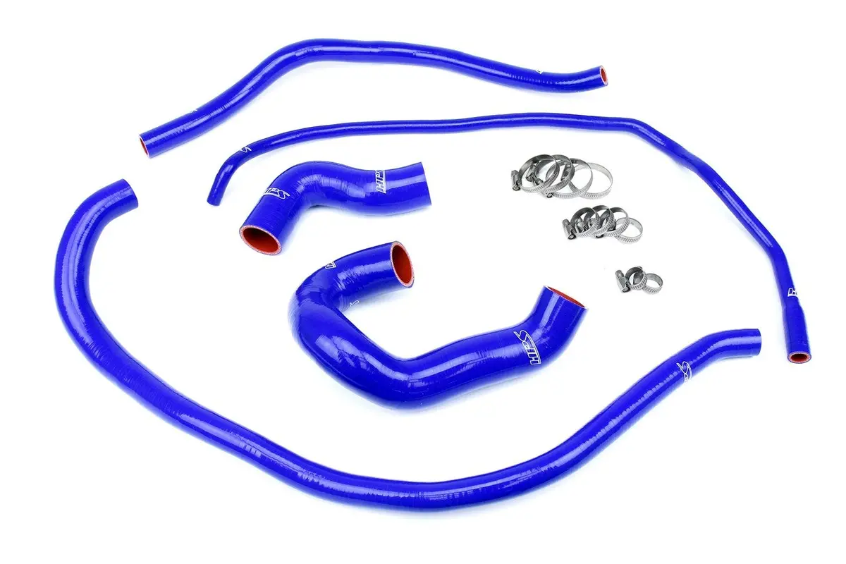Hps Blue 3-Ply Silicone Radiator/Heater Coolant Hose Kit For 08-10 Bmw 135I/07-13 335I 335Ix 335Is 3.0L Turbo N54 N55 1