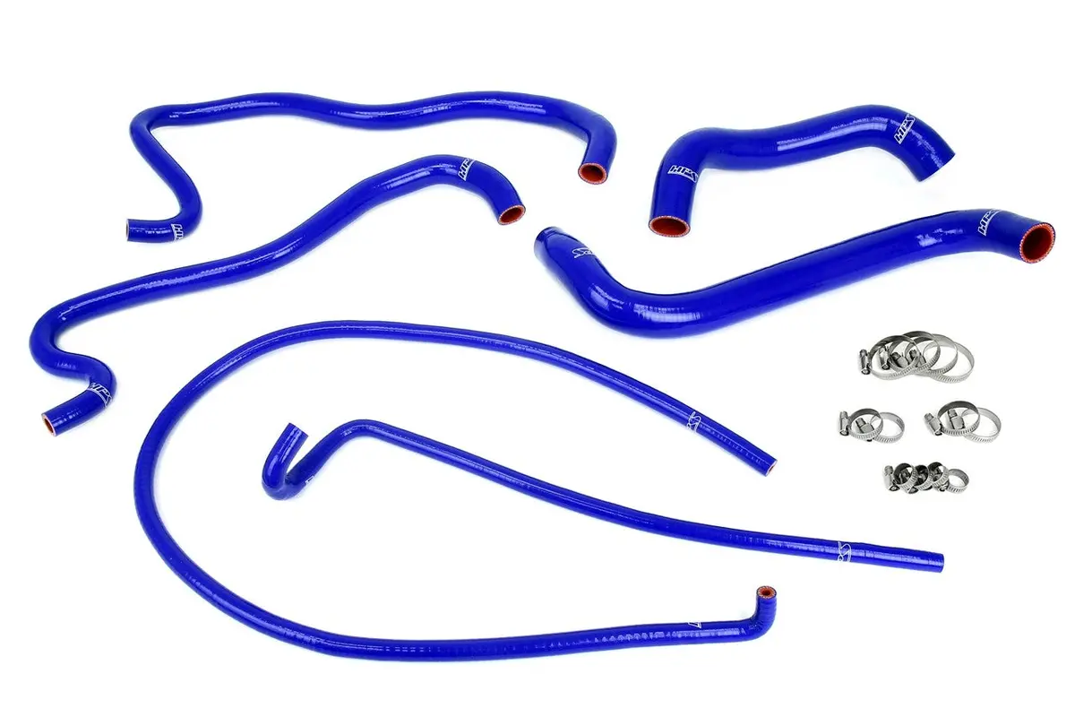Hps Blue 3-Ply Silicone Radiator/Heater Coolant Hose Kit For 2008-2009 Pontiac G8 Gt 6.0L 1