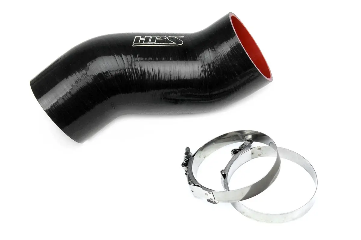 Hps Black Silicone Post Maf Air Intake Hose Kit For 03-08 Dodge Ram 1500 2500 3500 5.7L V8 1