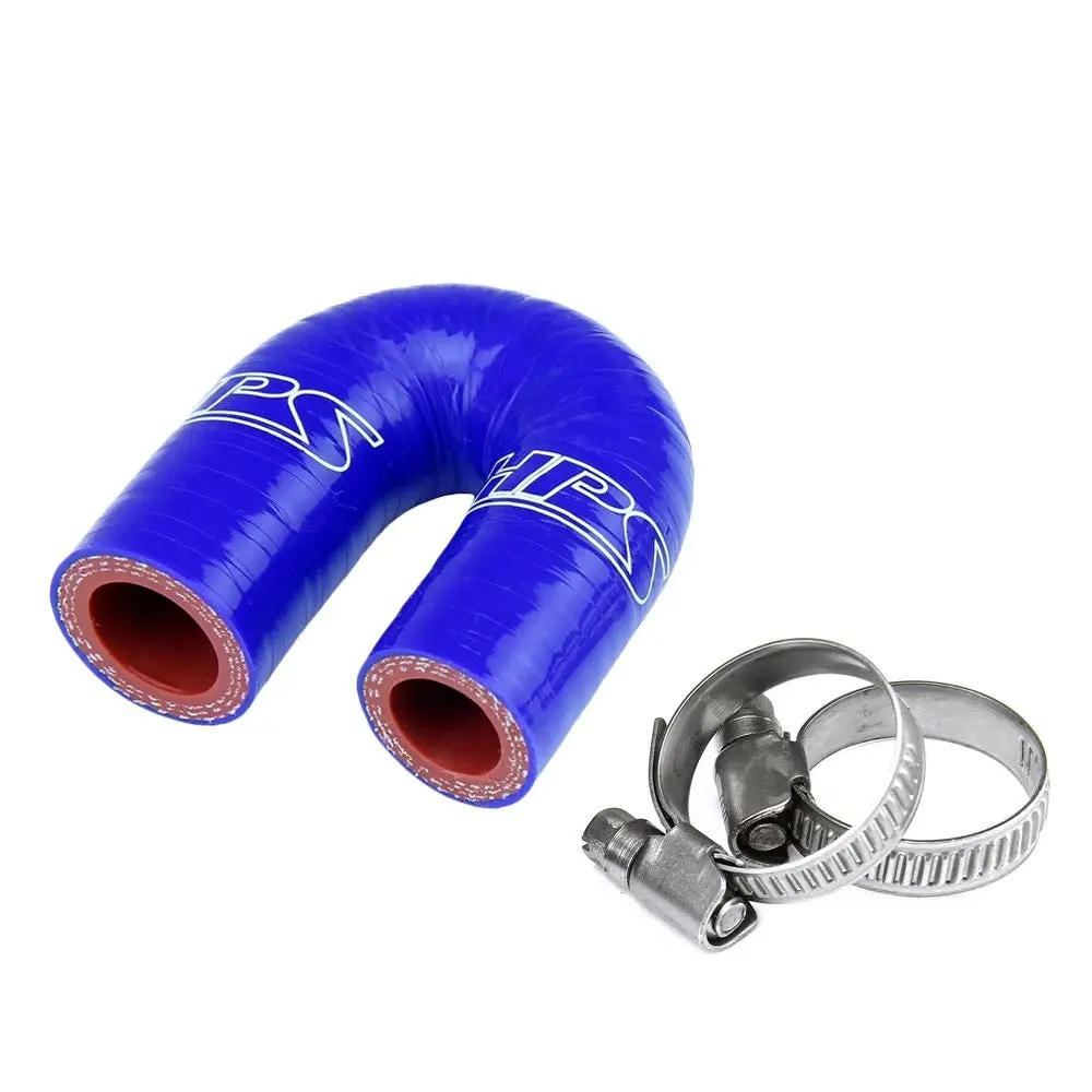 Hps Blue Reinforced Silicone Heater Core Bypass Loop Coolant Hose Ls Lt Lq Lm 1