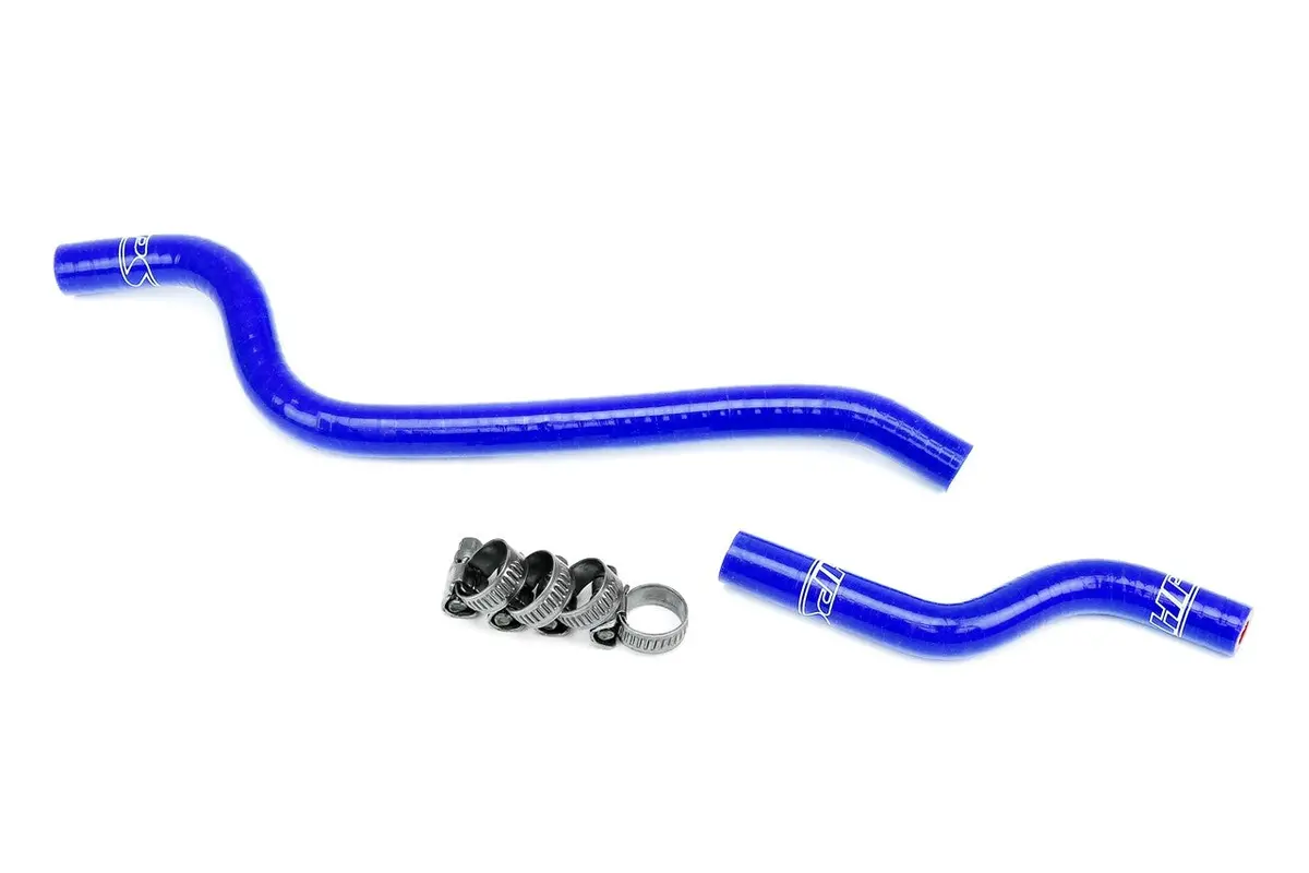 Hps Blue 3-Ply Silicone Water Bypass Hose Kit For 11-16 Scion Tc/ 08+ Camry Highlander Rav4 Sienna Venza 2.5L 2.7L 1