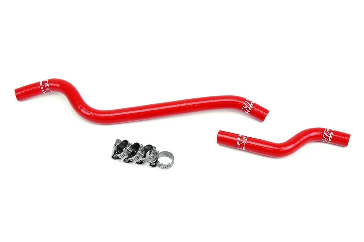 Hps Red 3-Ply Silicone Water Bypass Hose Kit For 11-16 Scion Tc/ 08+ Camry Highlander Rav4 Sienna Venza 2.5L 2.7L 1