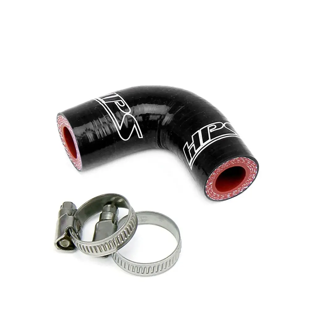 Hps Black Silicone Oil Cooler Hose Kit (1Pc) For 90-93 Dodge D250 W250 Cummins B-Series I6 5.9L Diesel 1