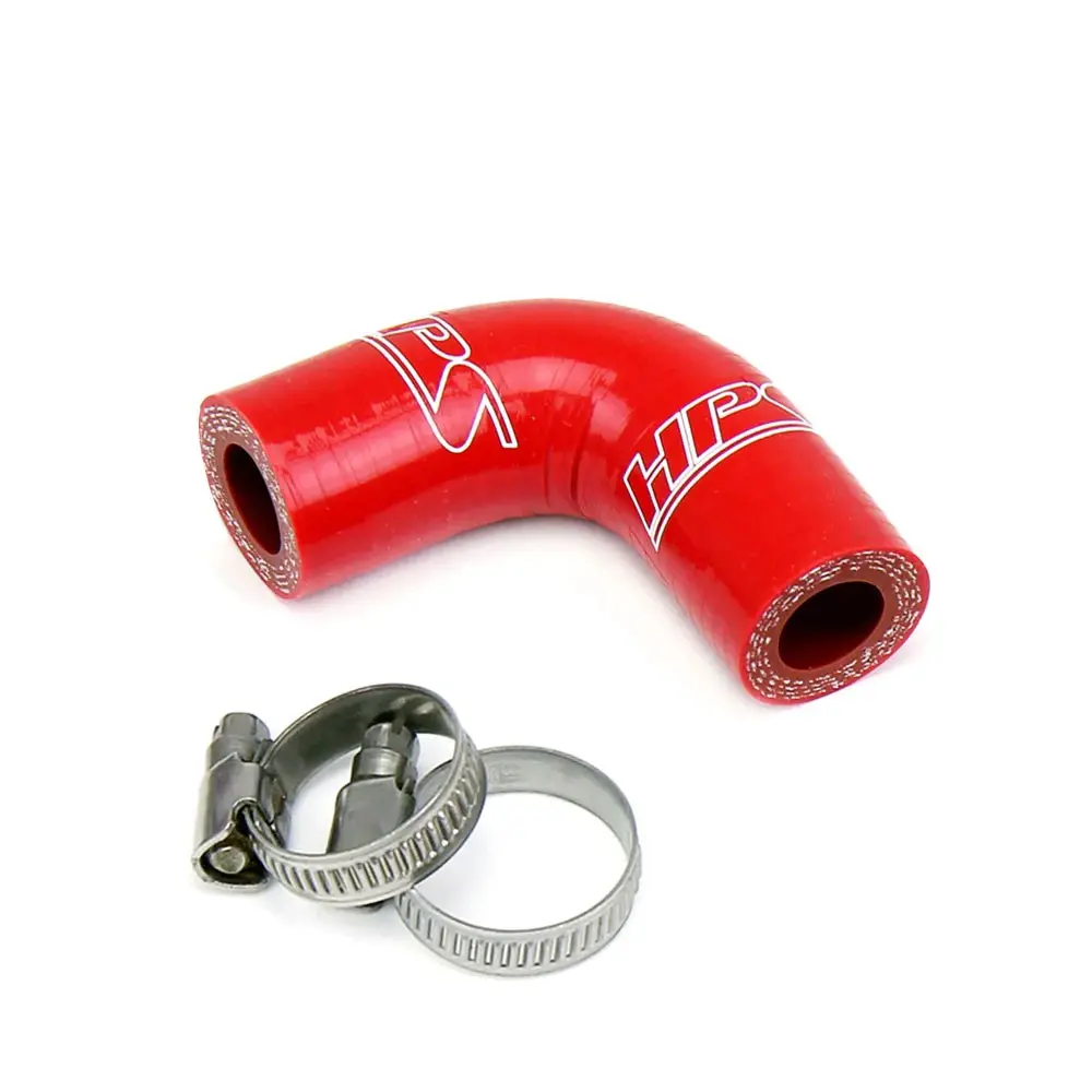 Hps Red Silicone Oil Cooler Hose Kit (1Pc) For 90-93 Dodge D250 W250 Cummins B-Series I6 5.9L Diesel 1