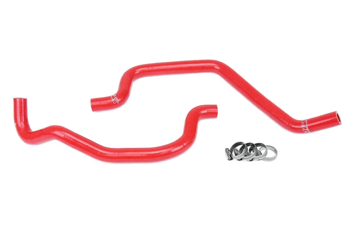 Hps Red 3-Ply Silicone Heater Coolant Hose Kit For 02-06 Toyota Camry 2.4L 1