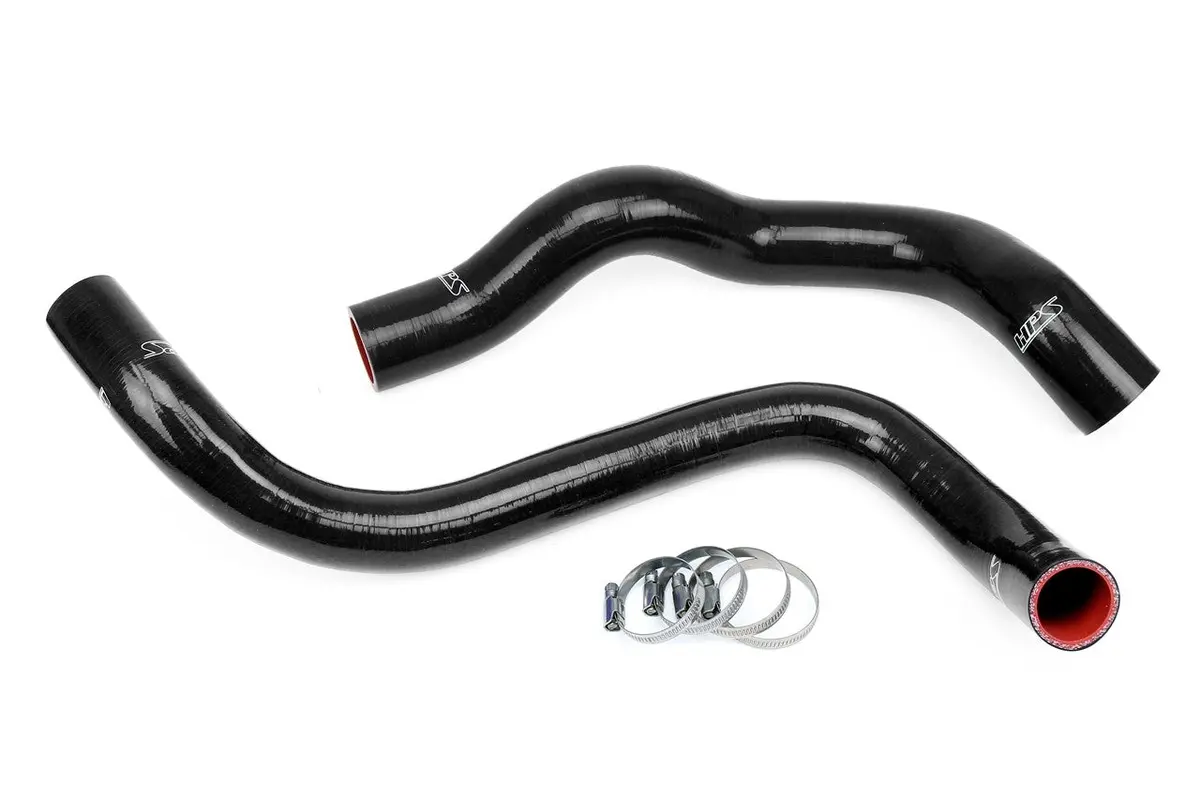 Hps Black 3-Ply Silicone Radiator Coolant Hose Kit For 99-04 Ford Mustang 3.8L V6 1