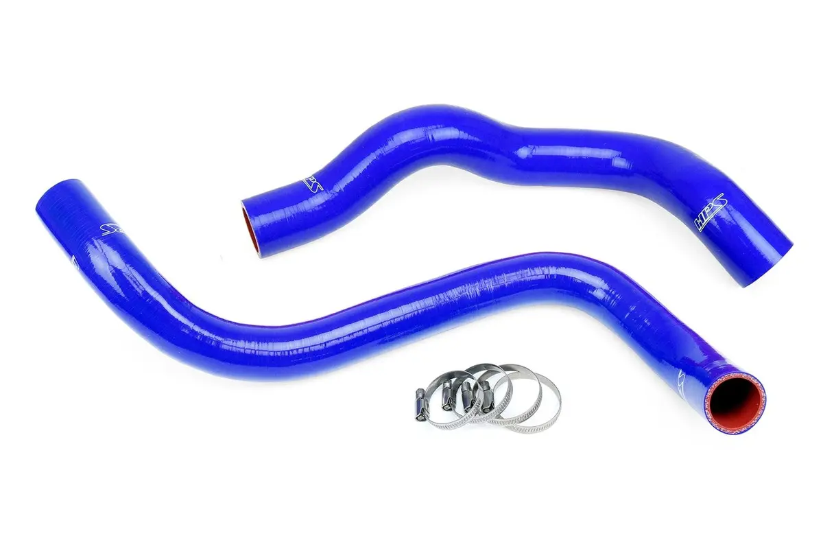 Hps Blue 3-Ply Silicone Radiator Coolant Hose Kit For 99-04 Ford Mustang 3.8L V6 1