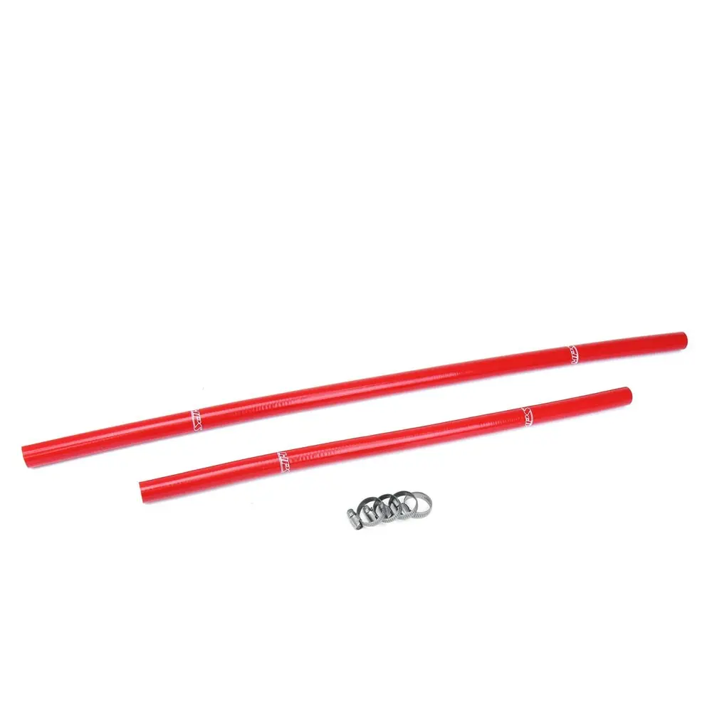 Hps Red 3-Ply Silicone Heater Coolant Hose Kit For 91-01 Jeep Cherokee Xj 4.0L 1
