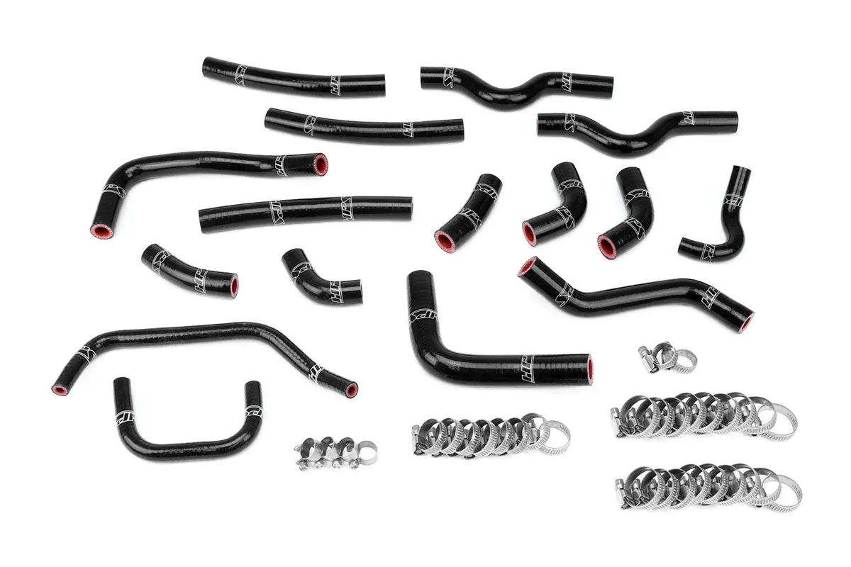 Hps Black 3-Ply Silicone Heater Coolant Hose Kit For 03-07 Lexus Lx470 / Toyota Land Cruiser 4.7L V8 1