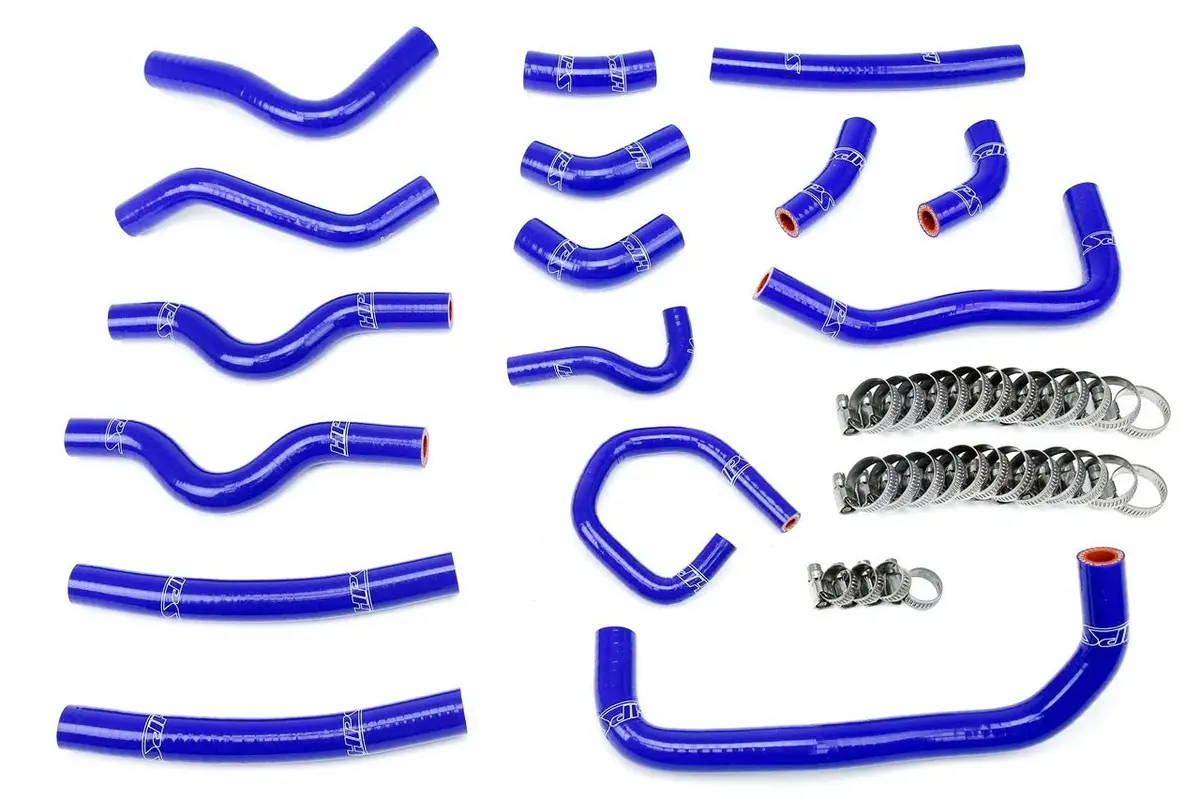 Hps Blue 3-Ply Silicone Heater Coolant Hose Kit For 98-02 Lx470 / Land Cruiser J100 1