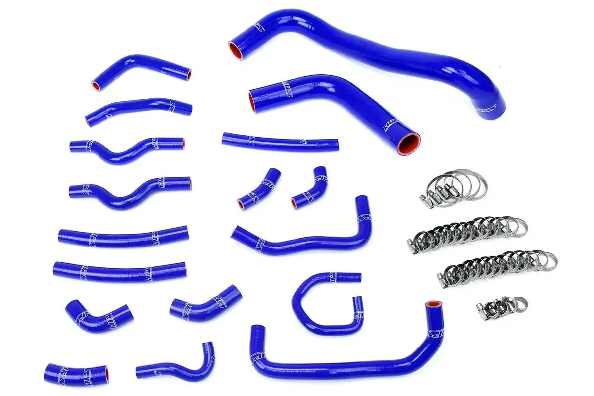Hps Blue 3-Ply Silicone Radiator/Heater Coolant Hose Kit For 98-02 Lexus Lx470/ Toyota Land Cruiser V8 J100 1