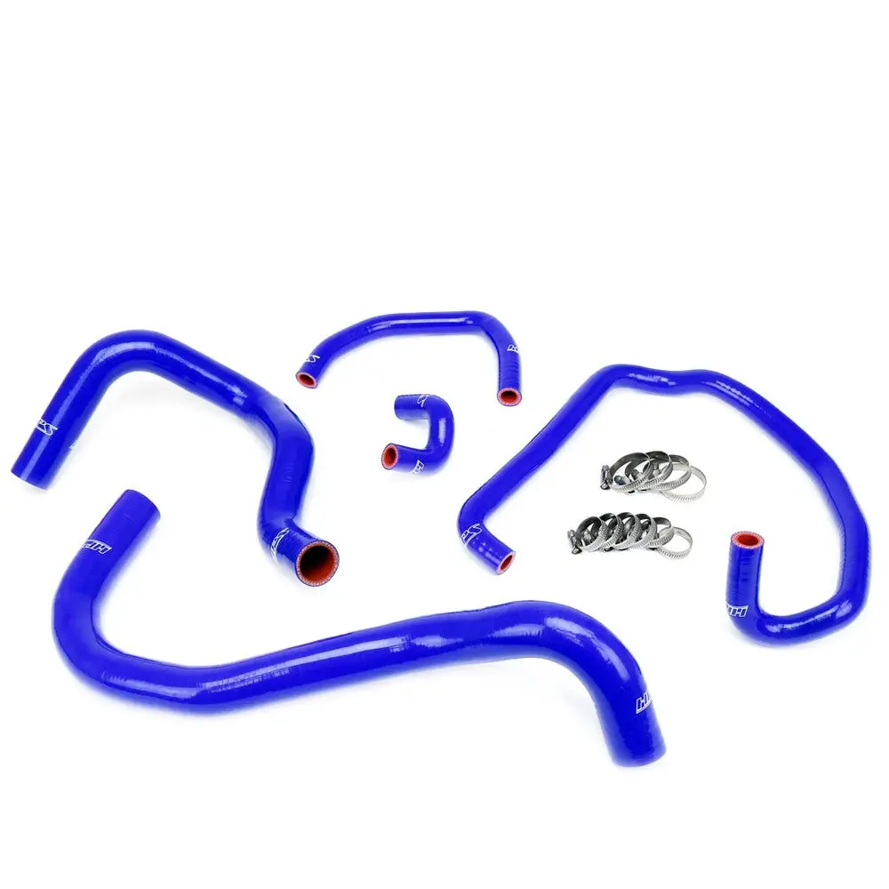Hps Blue 3-Ply Silicone Radiator/Heater Coolant Hose Kit For 95-04 Toyota Tacoma 2.7L 4Cyl 1
