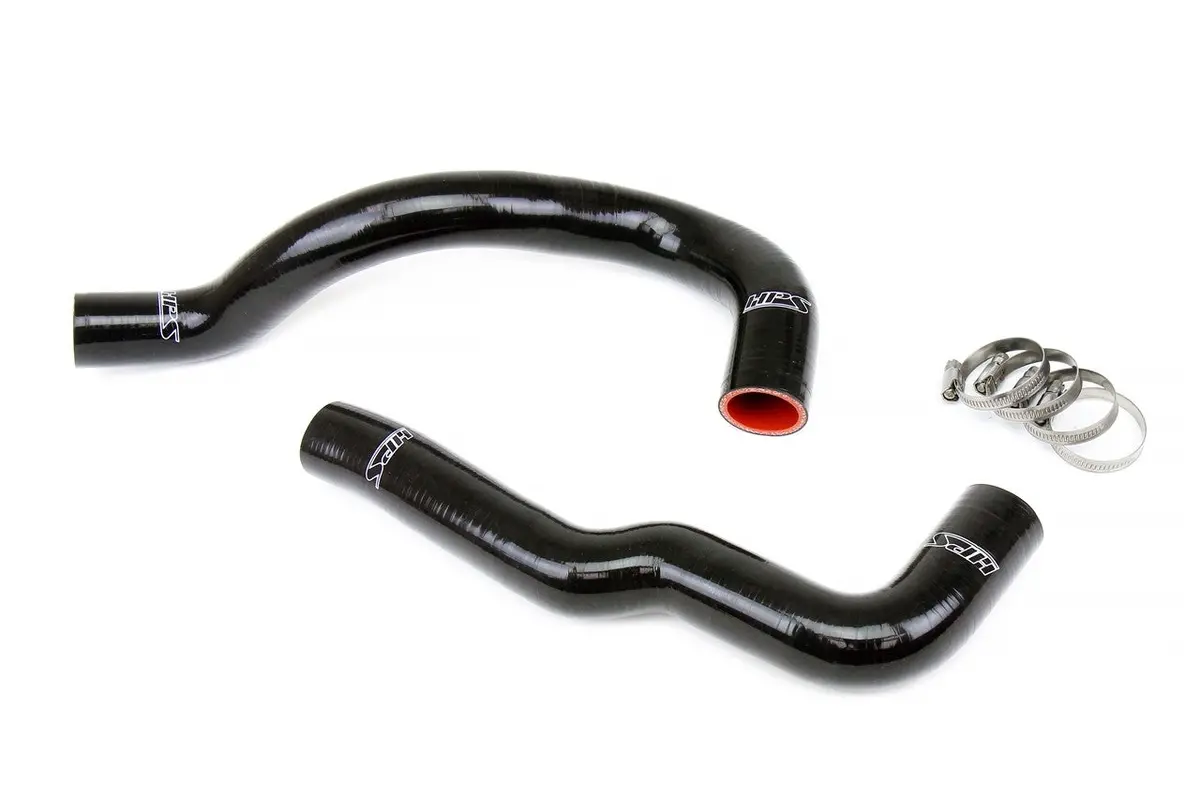 Hps Black 3-Ply Silicone Radiator Coolant Hose Kit For 01-05 Lexus Is300 With 2Jz Vvti Swap 1