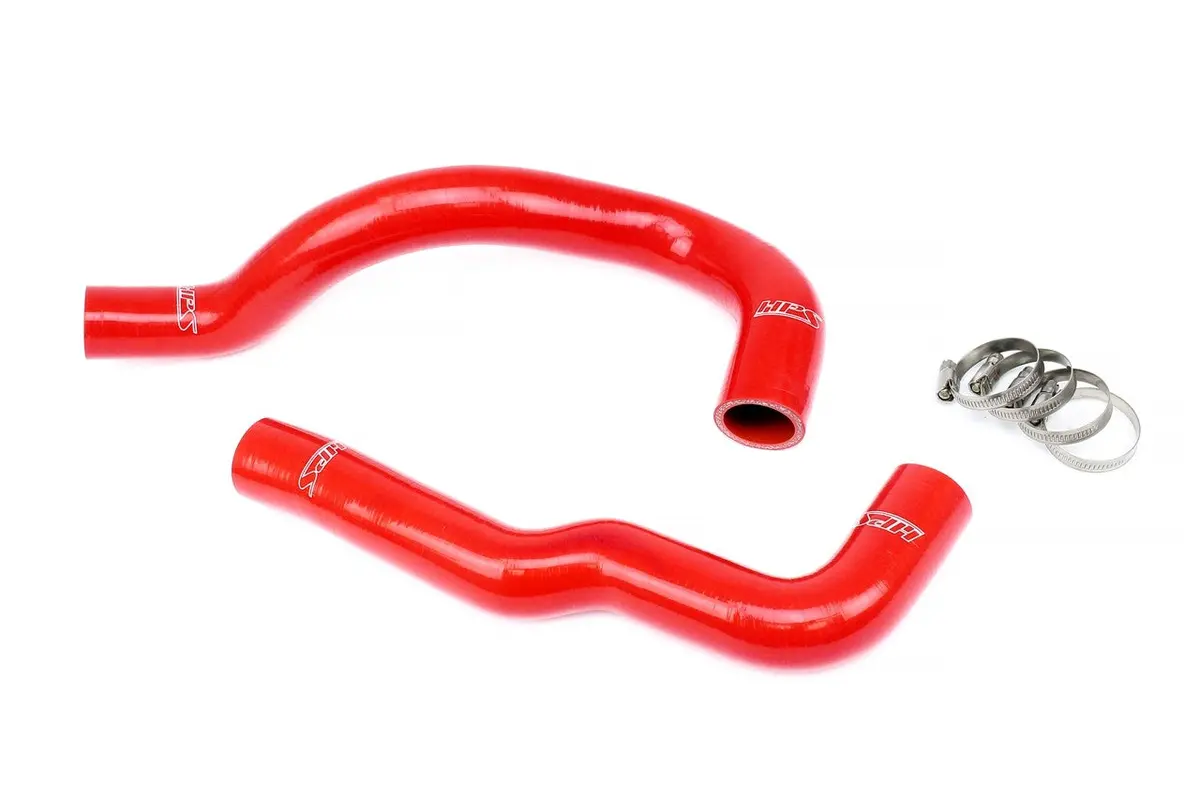Hps Red 3-Ply Silicone Radiator Coolant Hose Kit For 01-05 Lexus Is300 With 2Jz Vvti Swap 1