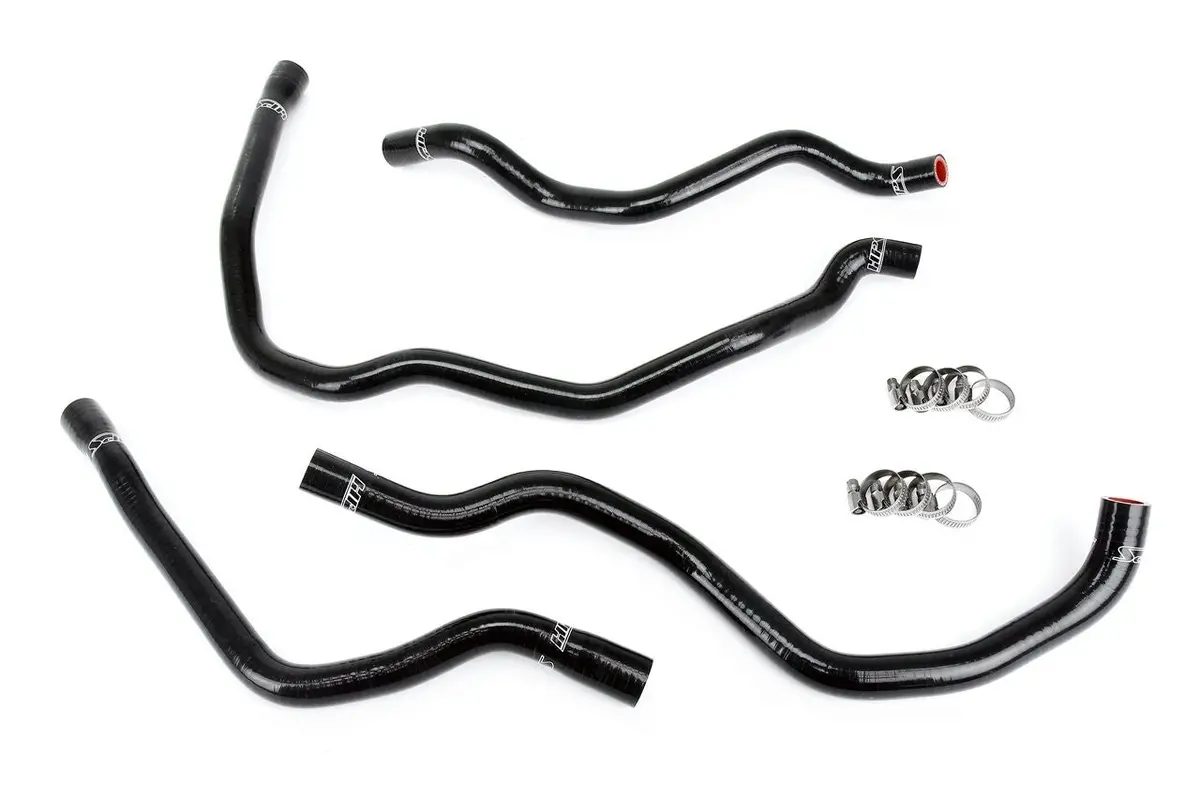 Hps Black 3-Ply Silicone Heater Coolant Hose Kit For 00-06 Bmw E46 2.5L 2.8L 3.0L 1