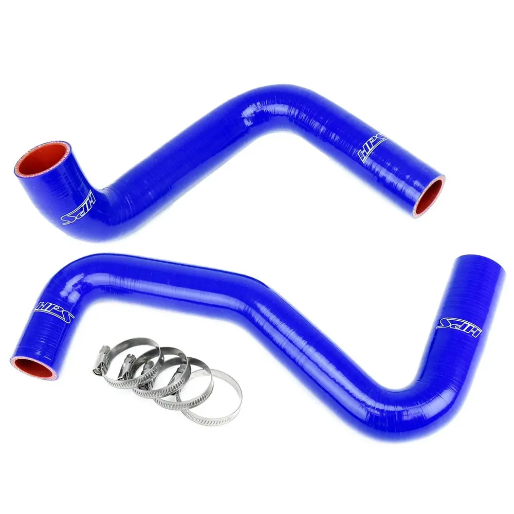 Hps Blue Silicone Radiator Hose Kit For Nissan 240Sx Ls Swap (Sr20det Radiator, 9 O'clock Thermo, Ls1 Water Pump) 1